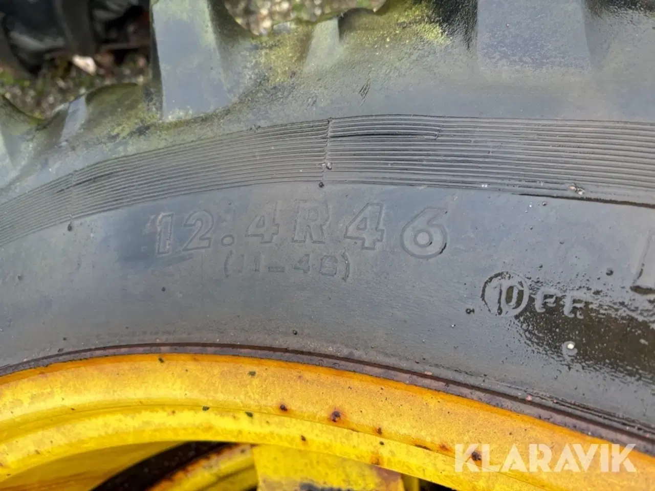 Billede 4 - Landbrugsdæk Kleber 12.4R46 2 styk