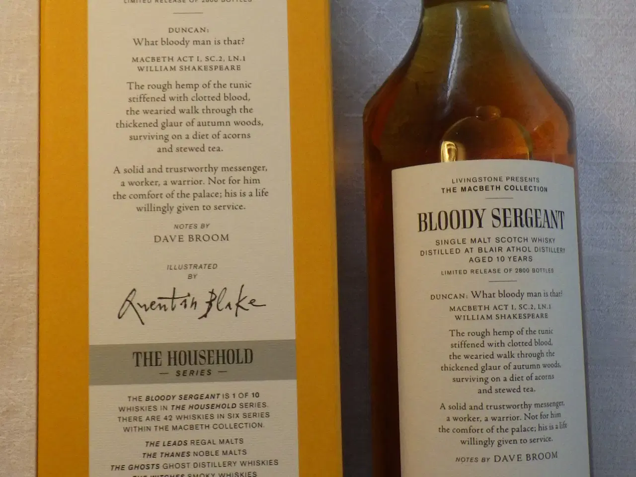 Billede 2 - Whisky Blair Athol 10 år Bloody Sergeant