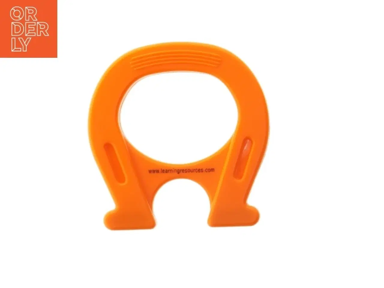 Billede 2 - Orange plastmagnet (str. 12,5 cm)