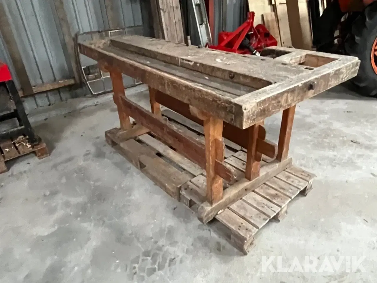 Billede 7 - Arbejdsbord/Høvlebænk