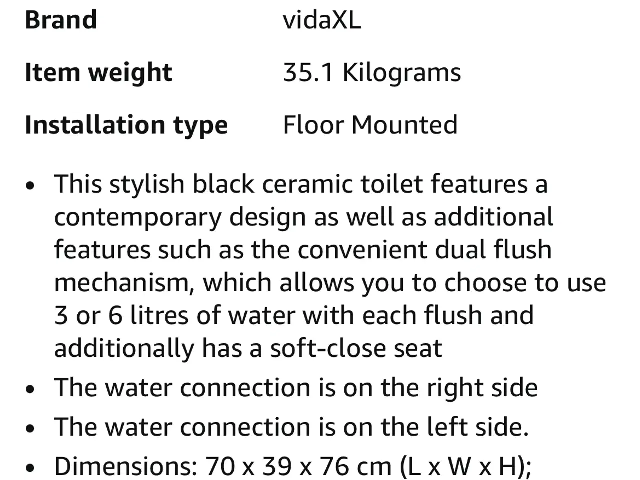 Billede 8 - Nyt toilet i sort