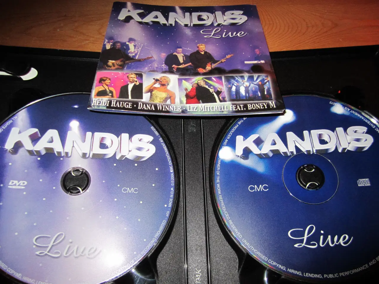 Billede 3 - KANDIS Live. Dvd & Cd + Hæfte.