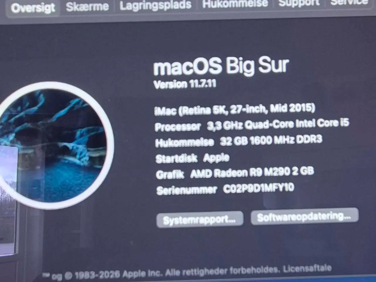 Billede 3 - iMac (Retina 5K, 27-tommer, Mid 2015) – Komplet Se