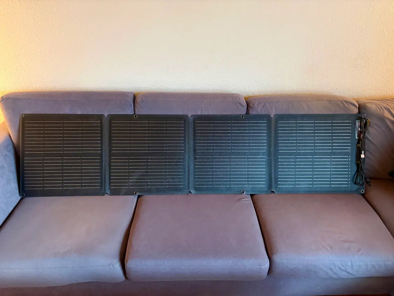 Billede 1 - Ecoflow 110W foldebar solcelle