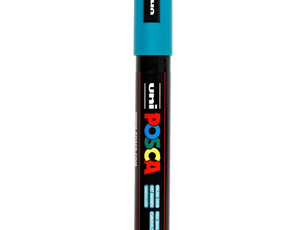 Billede 1 - Posca Tusch, PC-5M, streg 2,5 mm, medium, smaragdgrøn, 1 stk.
