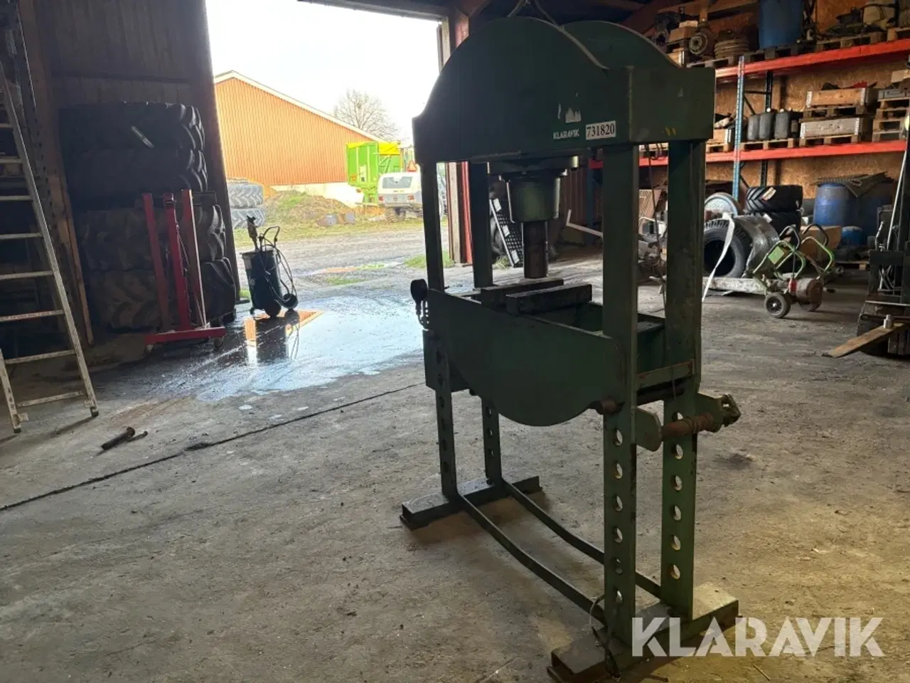 Billede 3 - Værkstedspresser Compac P60