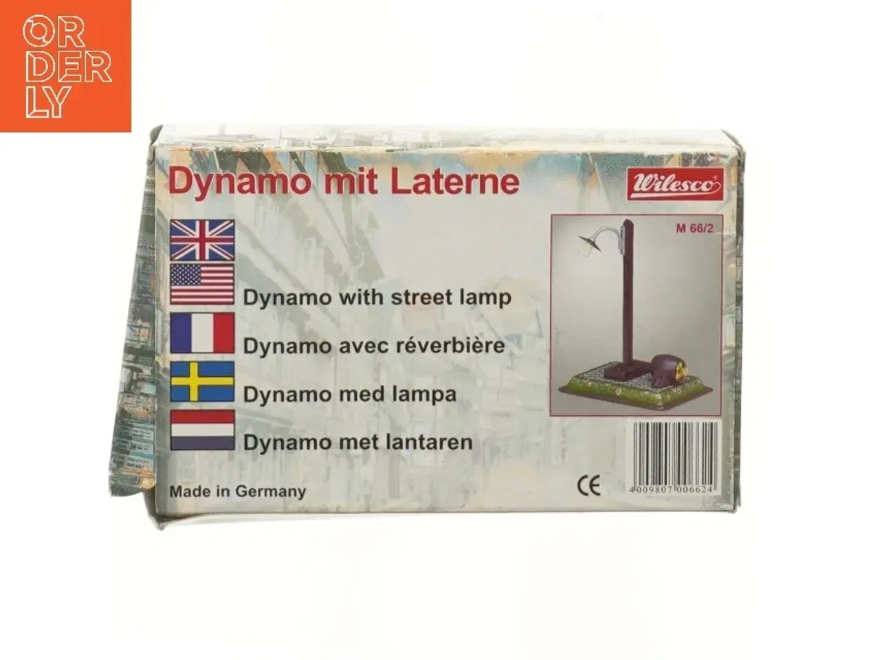 Billede 3 - Dynamo med gadelygte fra Wilesco (str. 20x13 cm)