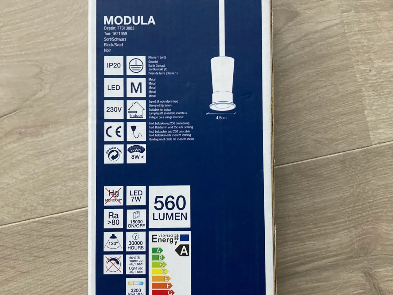 Billede 7 - Modula Nordlux loftslampe