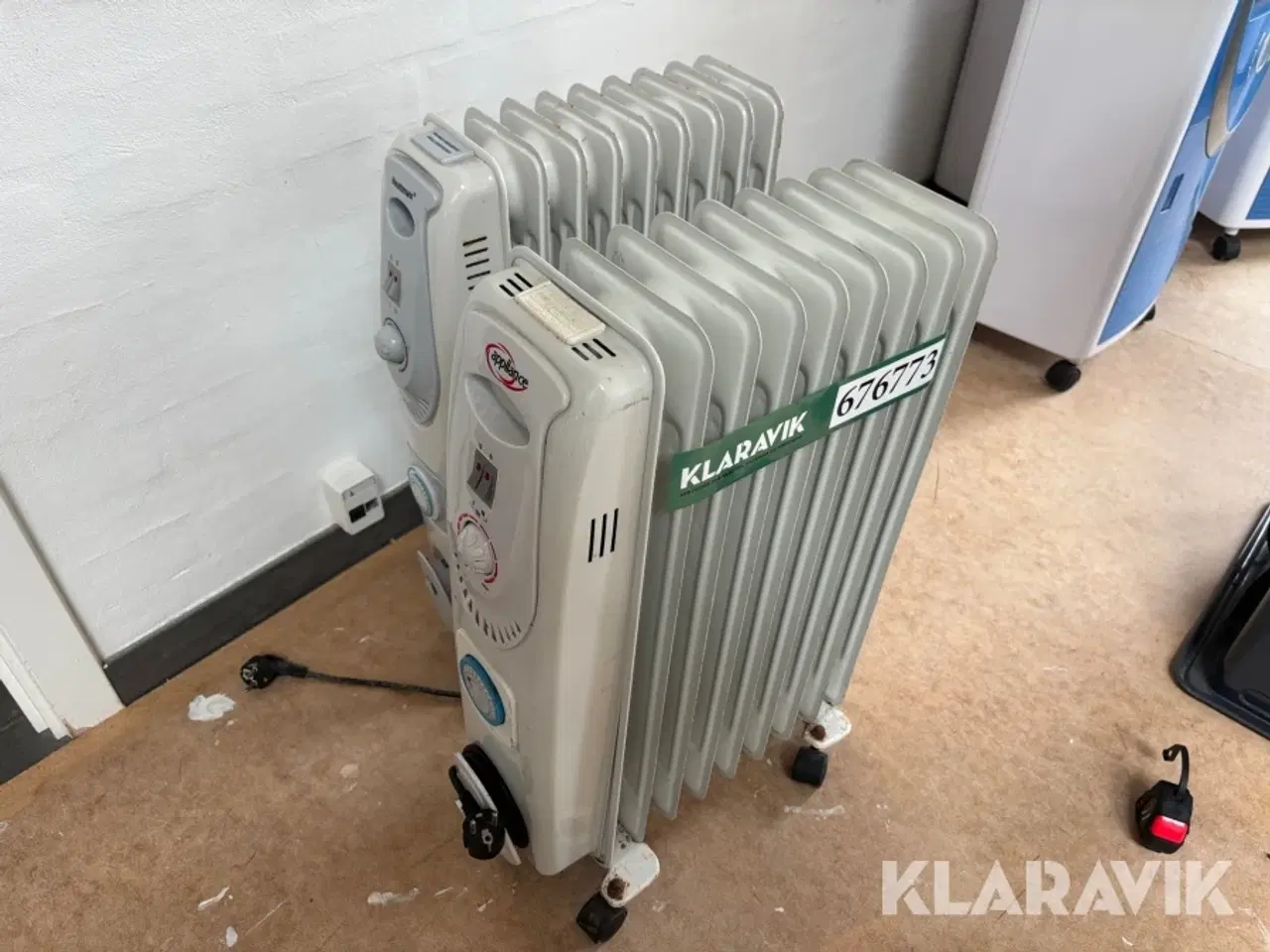 Billede 1 - El radiator 2 stk