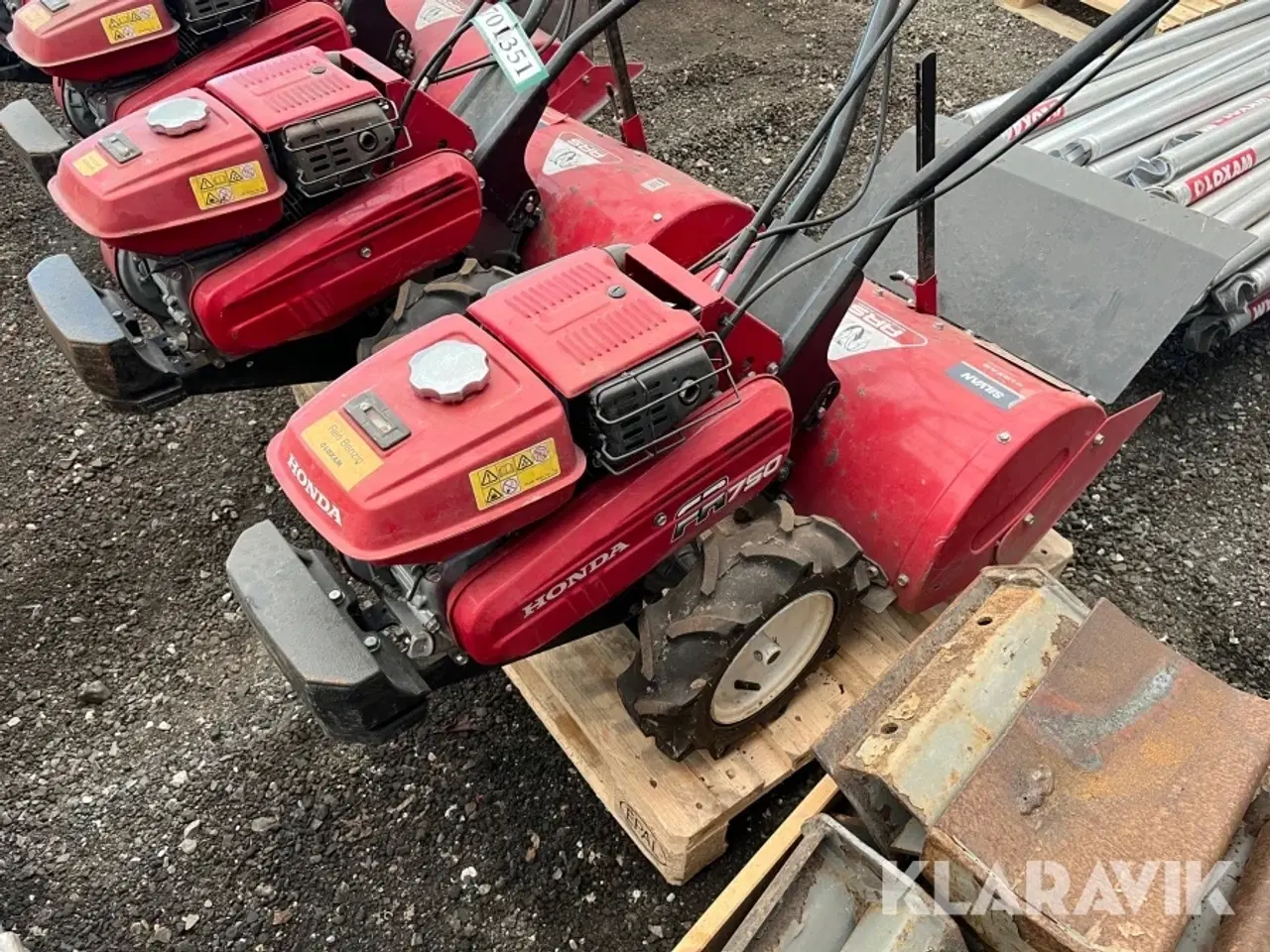 Billede 1 - Fræsere Honda FR750 2 styk