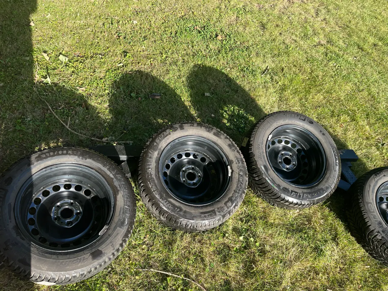 Billede 8 - 5x 112 passat fælge vinterdæk 