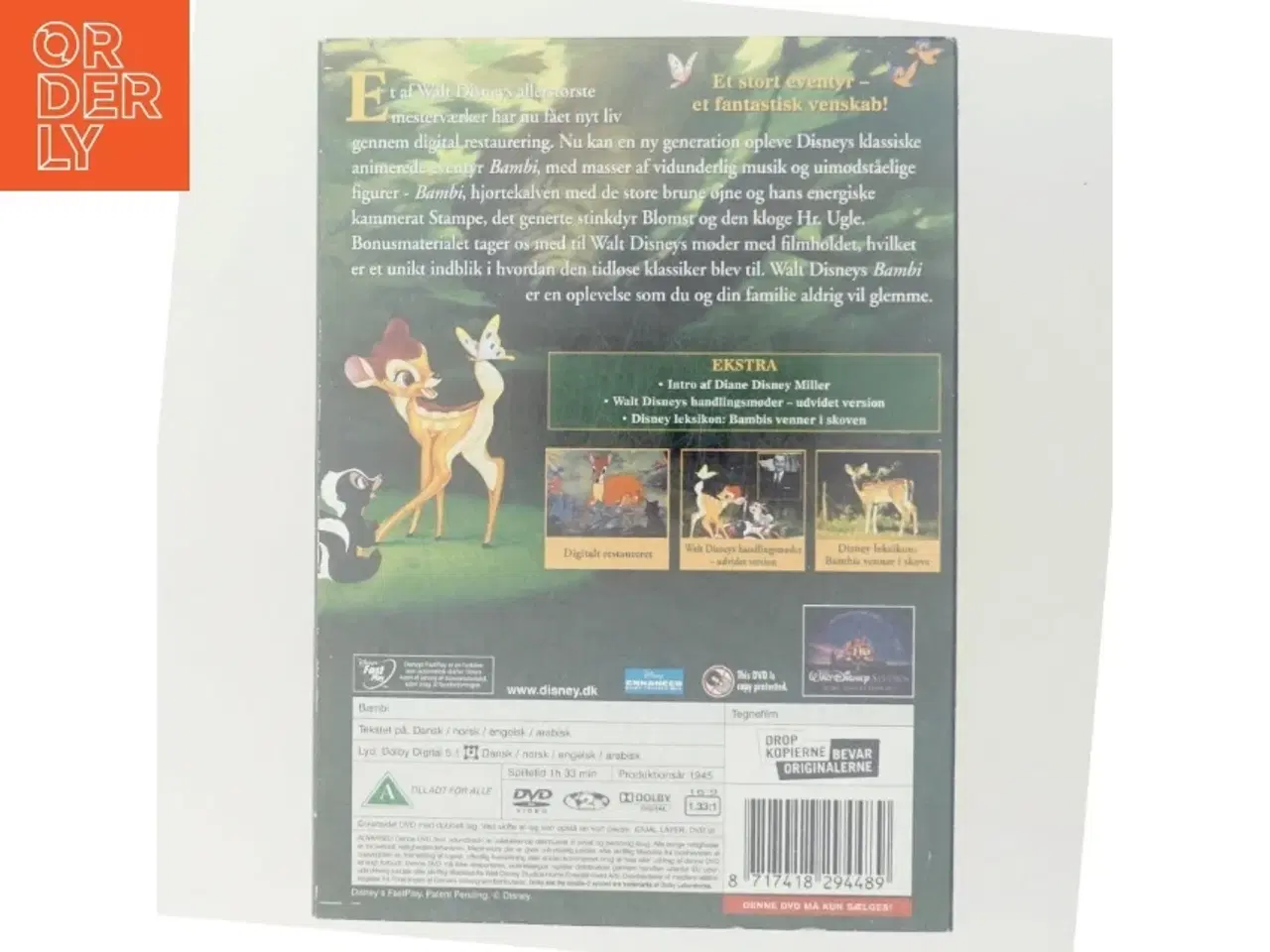 Billede 3 - Bambi fra Walt Disney