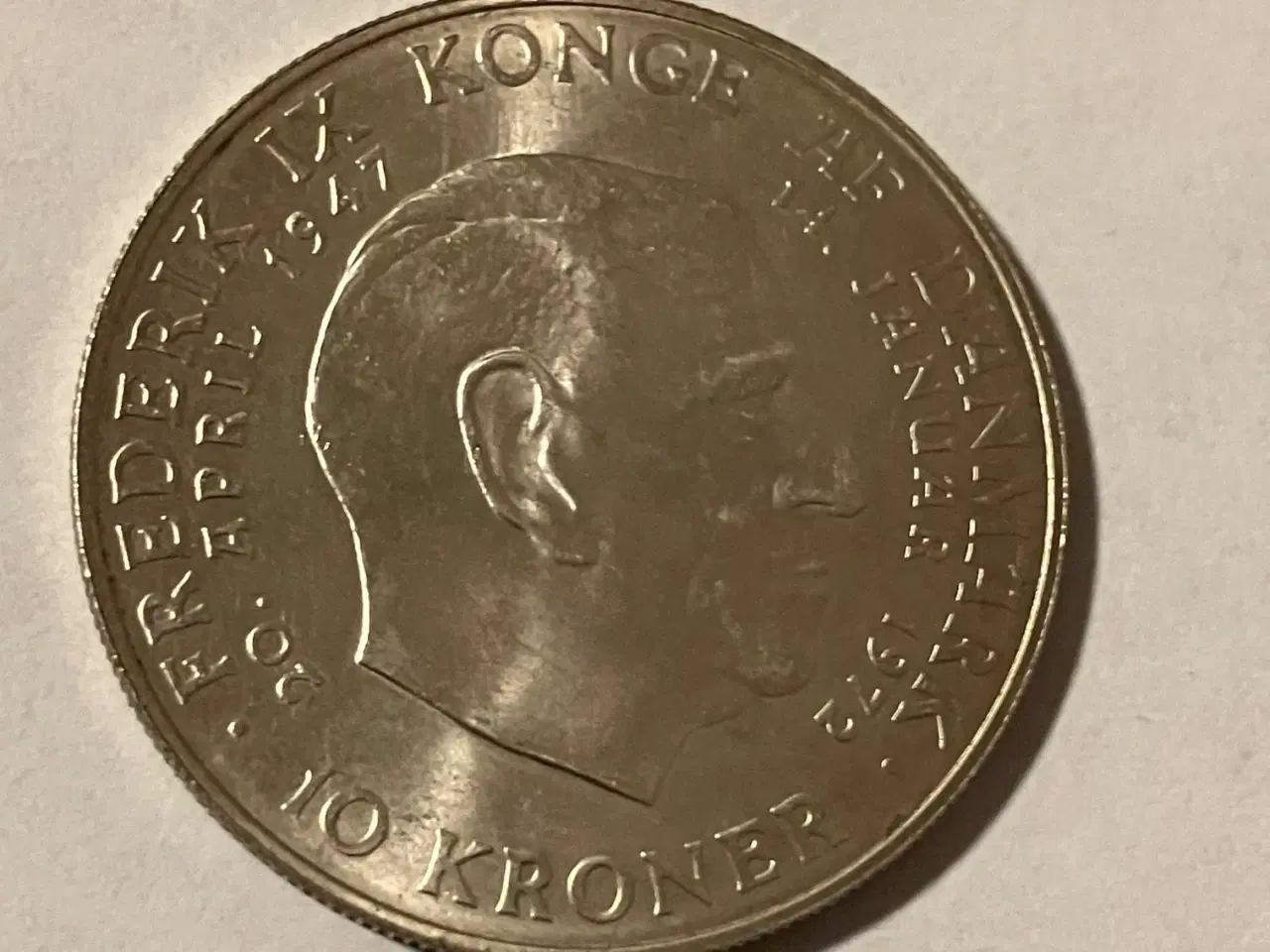 Billede 2 - 10 Kroner 1972 Danmark