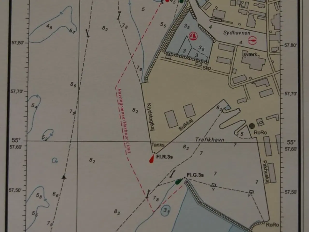 Billede 3 - Dansk Søkort 117 Roskilde Fjord-Lynæs-Frederikssun