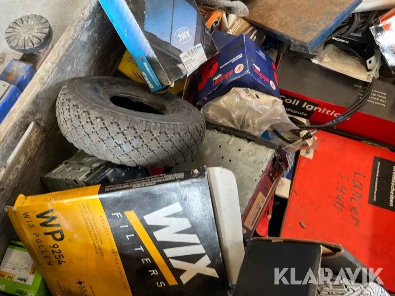 Billede 6 - Blandt lot bil reservedele