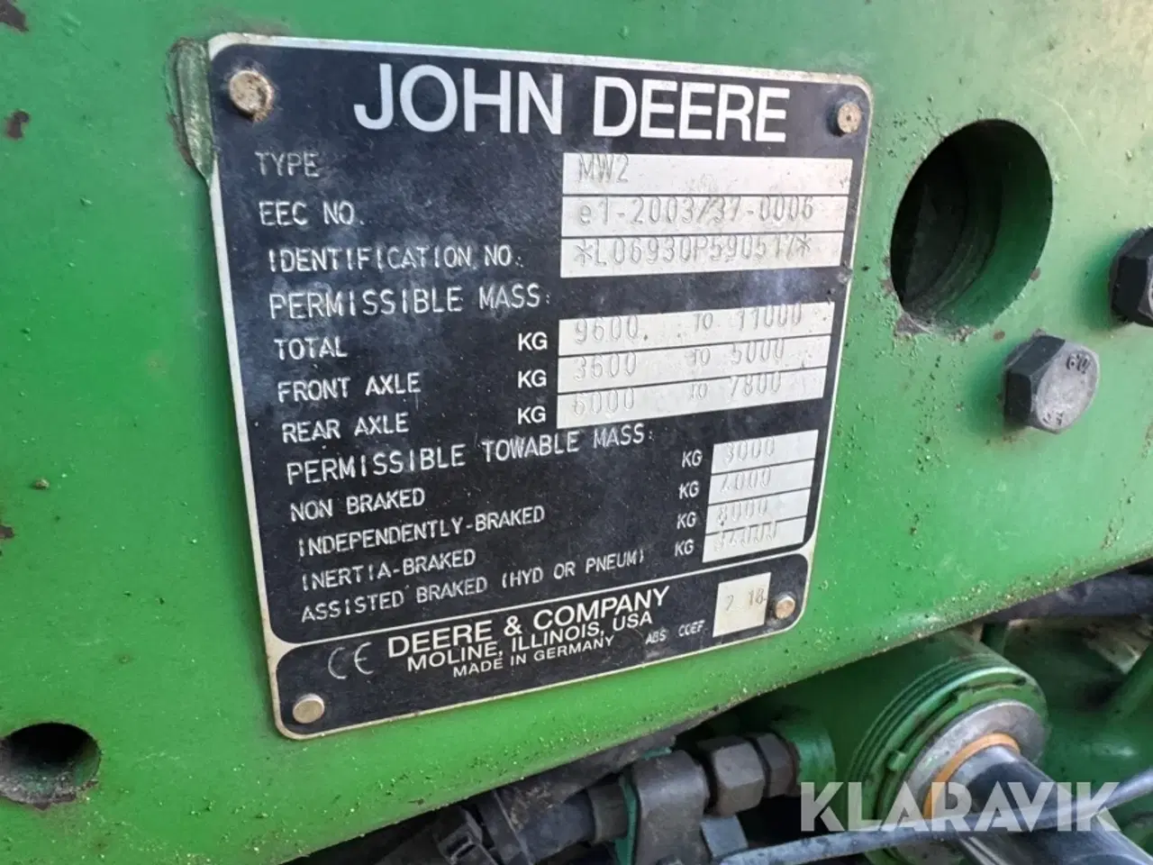 Billede 5 - Traktor John Deere 6930 premium