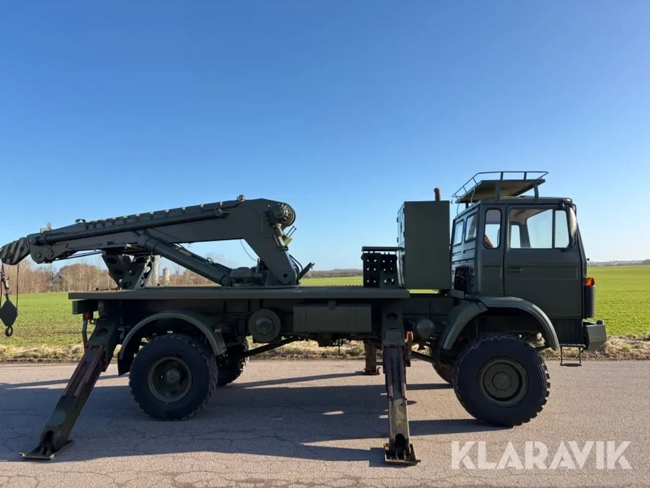 Billede 7 - Kranbil Magirus 168 4x4