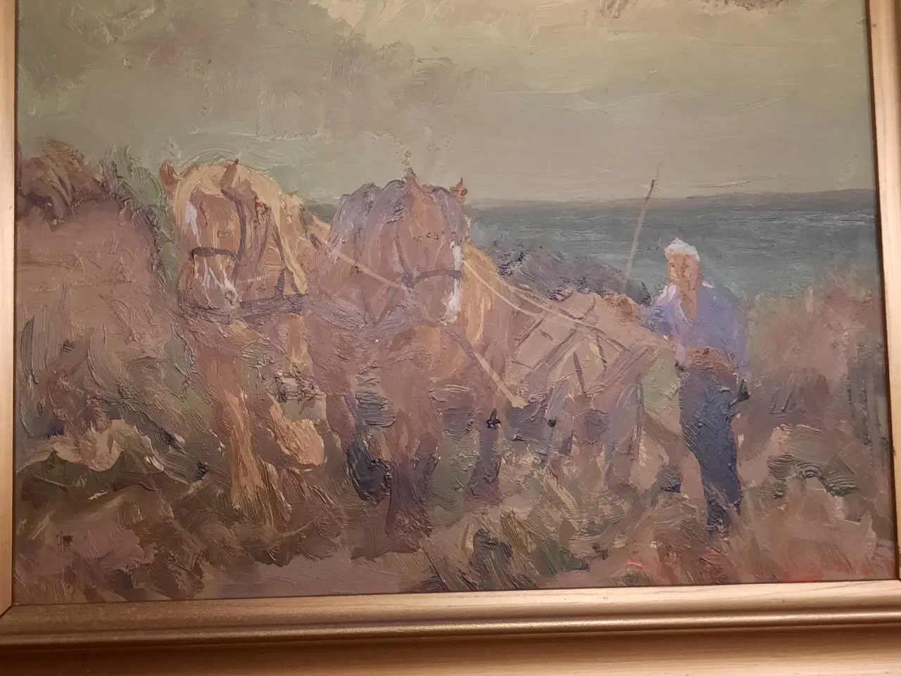 Billede 3 - Maleri af Alfred Brændgaard Andersen. 