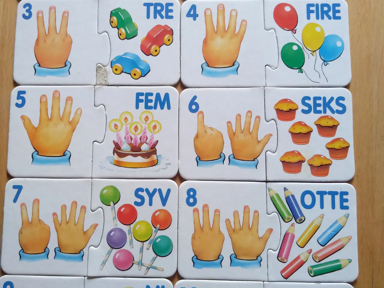 Billede 1 - TÆLLELEG Puslespil