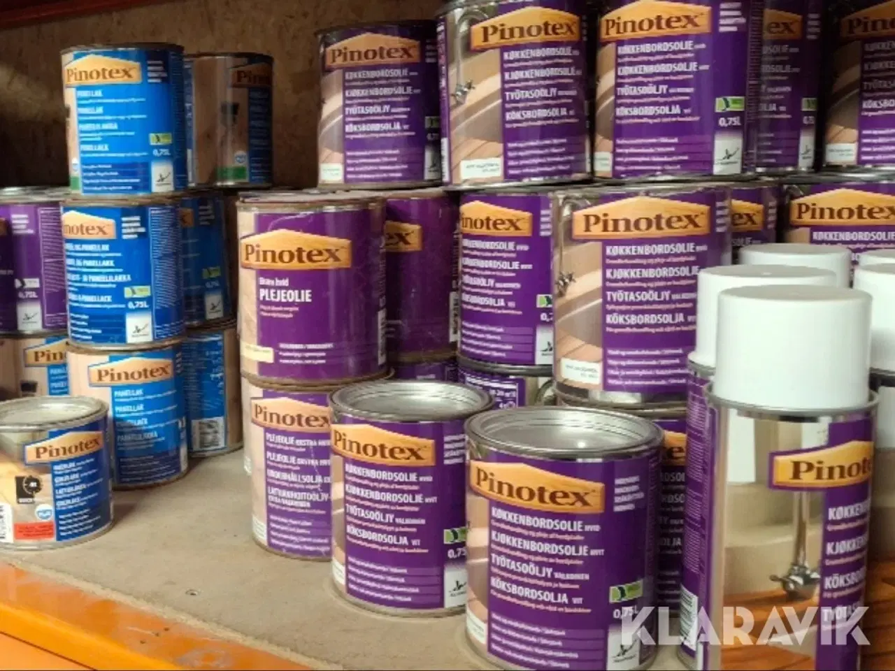 Billede 3 - Assorteret træ olie Pinotex ca 200 styk