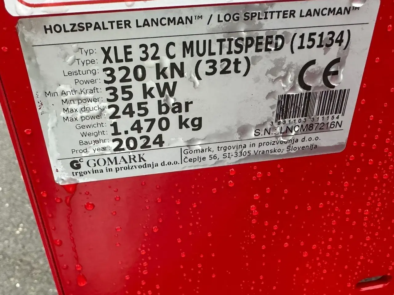 Billede 6 - Lancman LANCMAN XLE 32 C MULTISPEED Overgemt