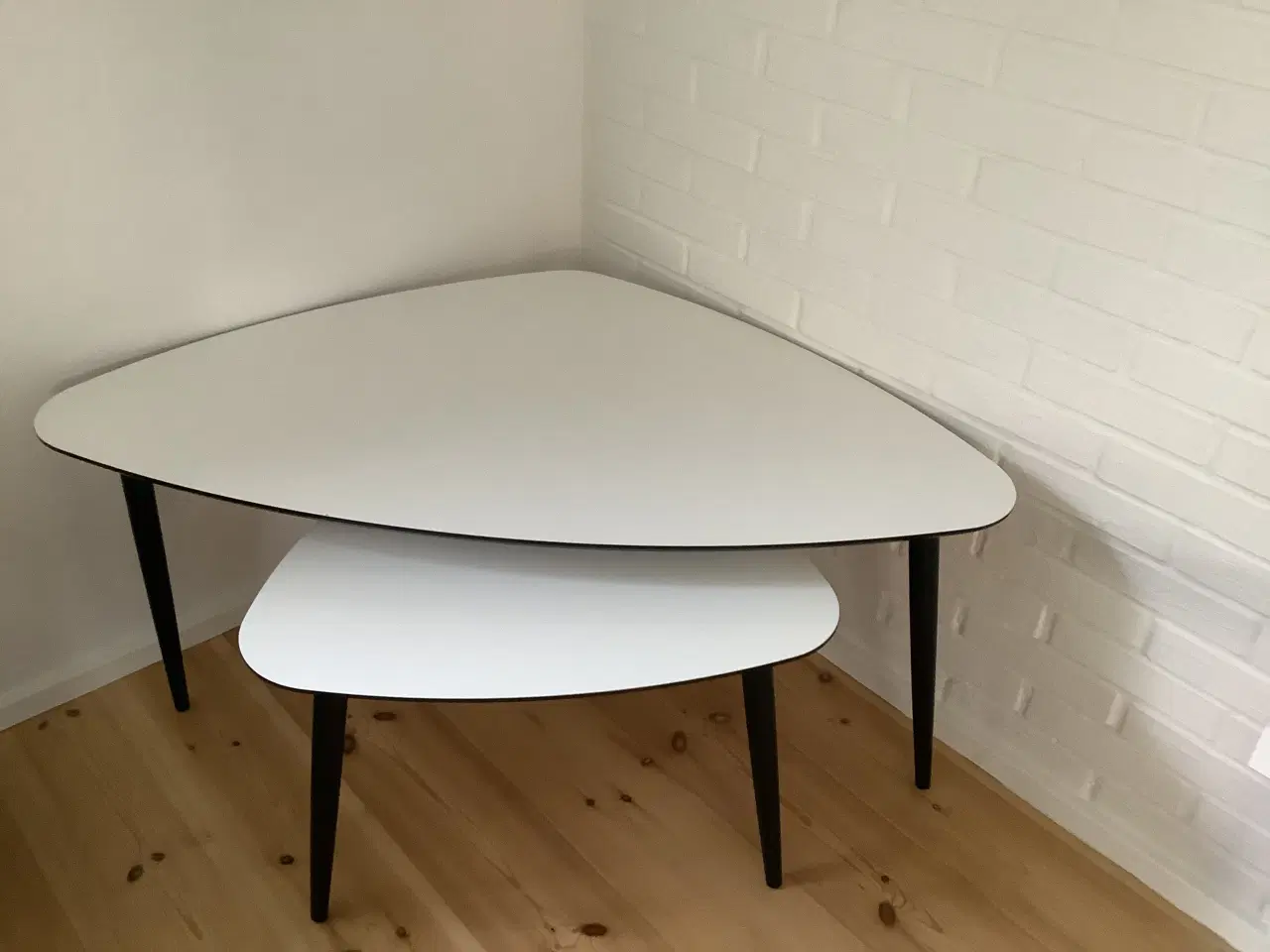 Billede 1 - Dråbeformet Sofabord 2 i 1 