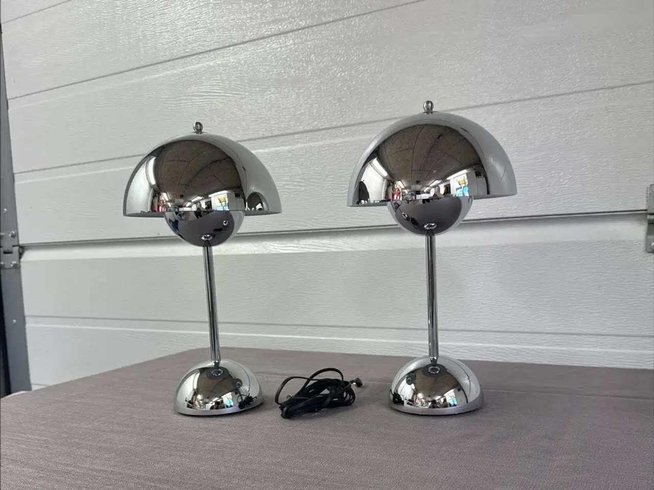 Billede 1 - 2 stk Verner Panton crom