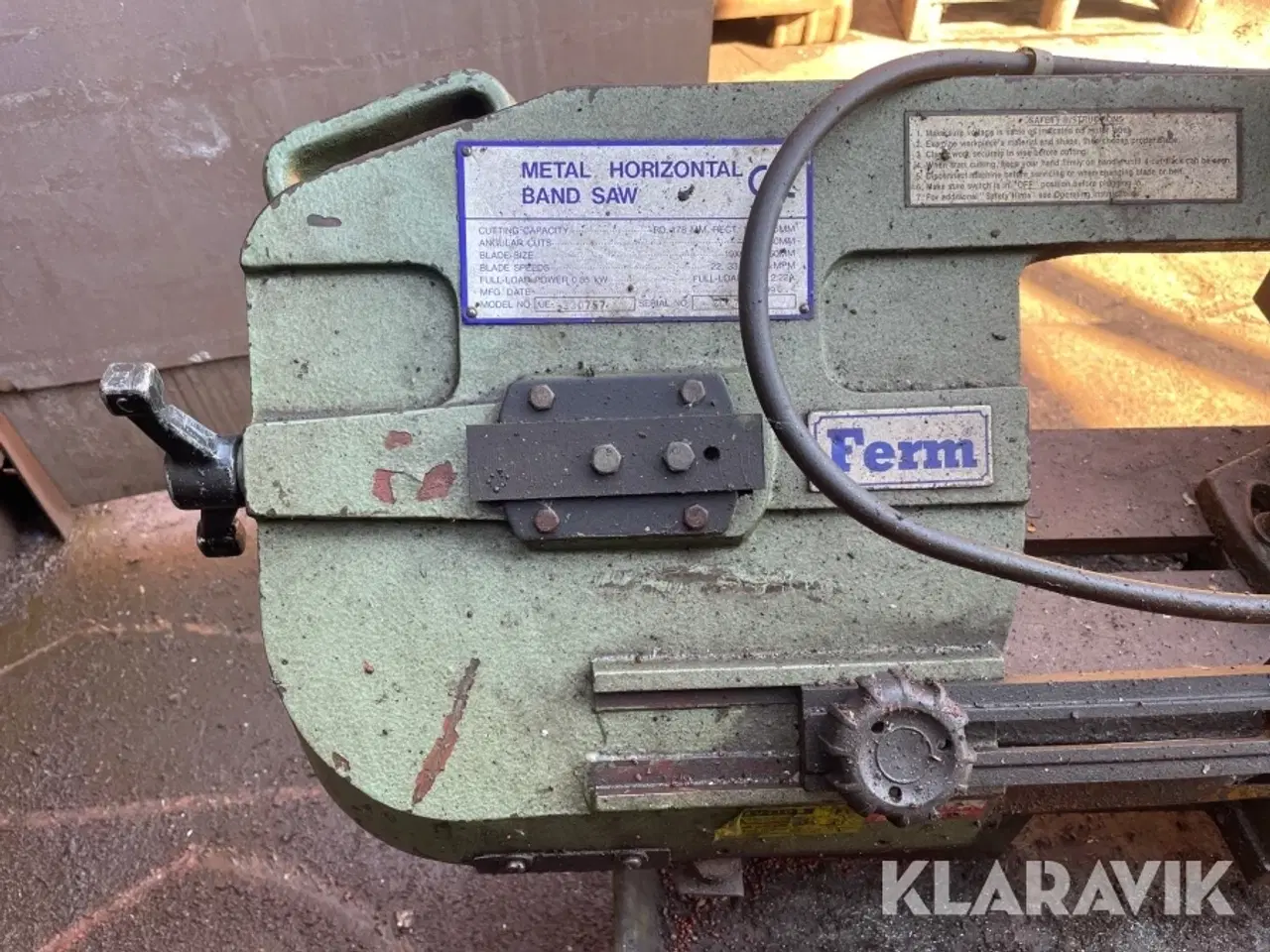 Billede 8 - Båndsav Ferm 330757