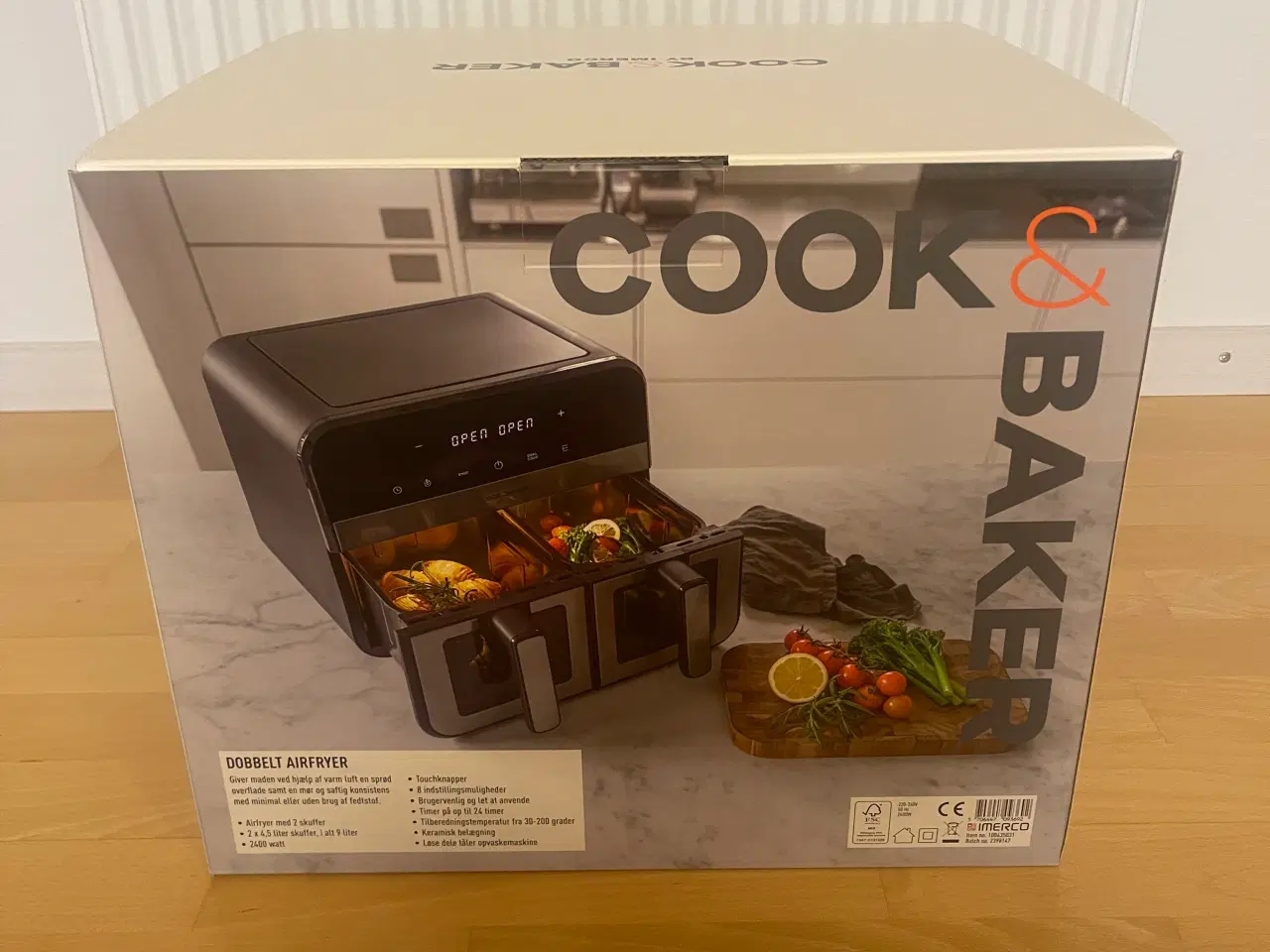 Billede 3 - Cook & Baker dobbelt airfryer