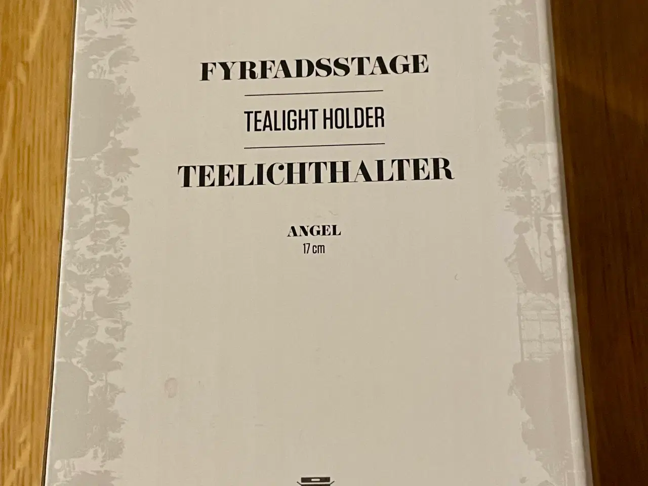 Billede 9 - Bjørn Wiinblad engle 2stk. hvid og guld