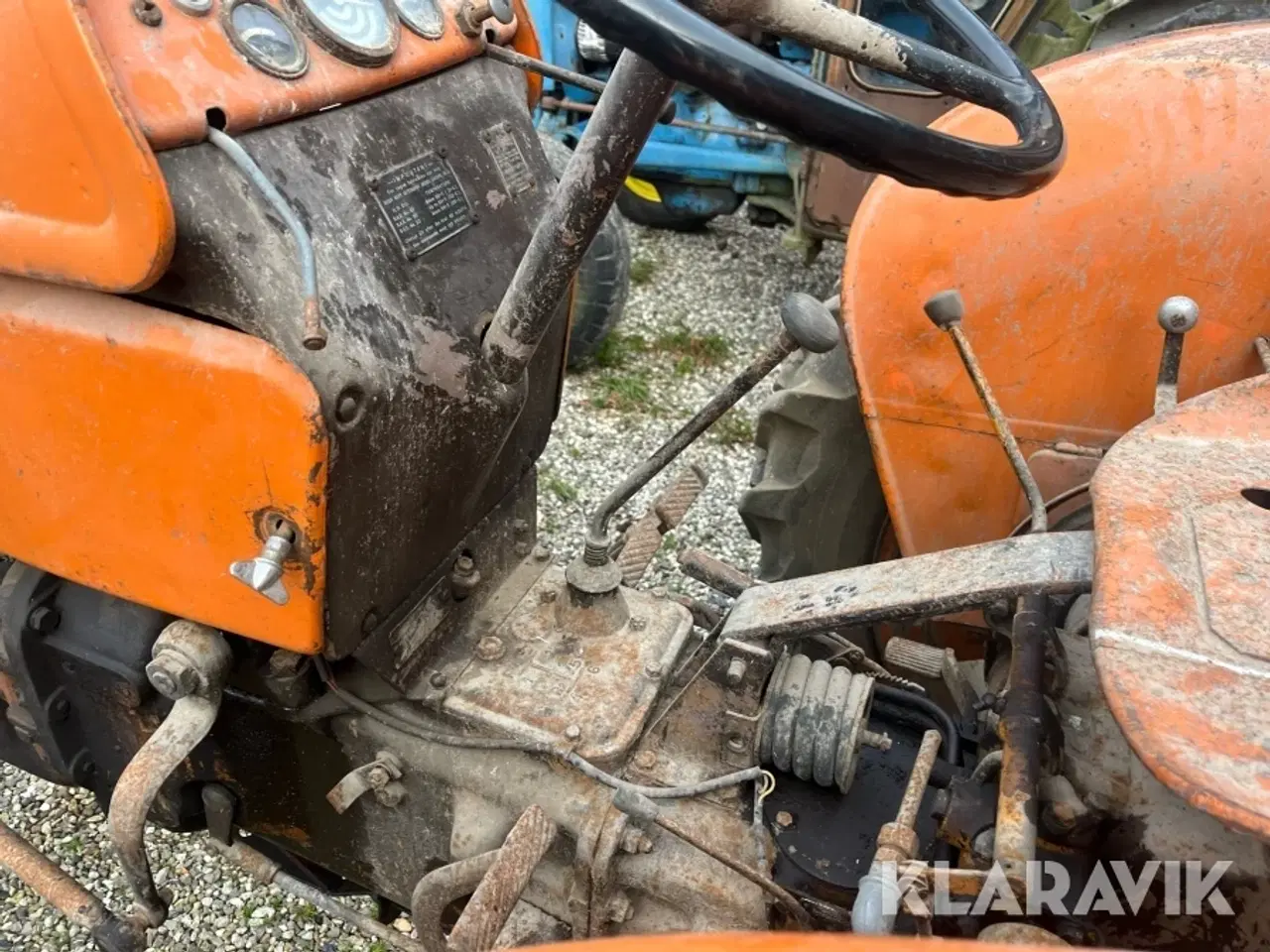 Billede 7 - Traktor Fiat 411 4 cylinder Diesel