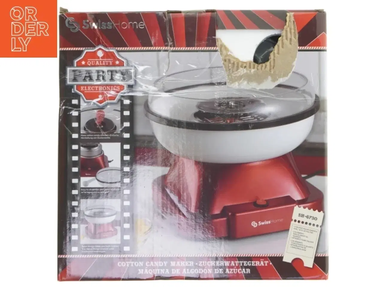 Billede 2 - Candyflossmaskine fra SwissHome