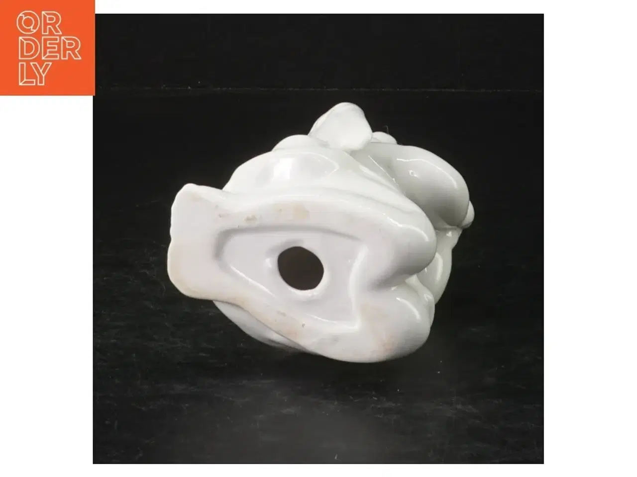 Billede 2 - Hvid porcelæns engel (str. 13 cm)