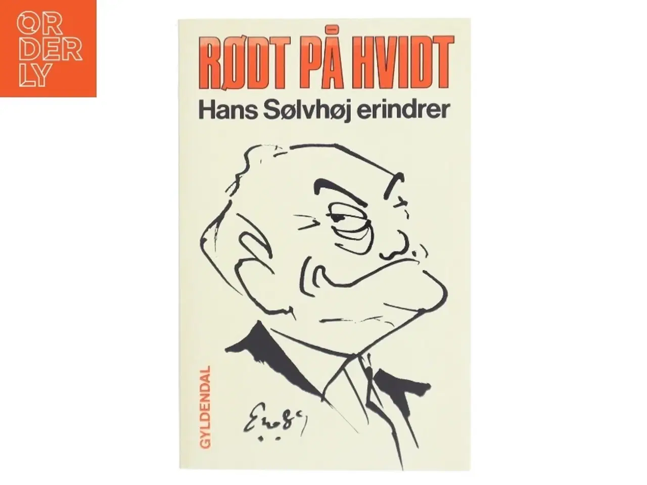 Billede 1 - Rødt på hvidt af Hans Sølvhøj (Bog)