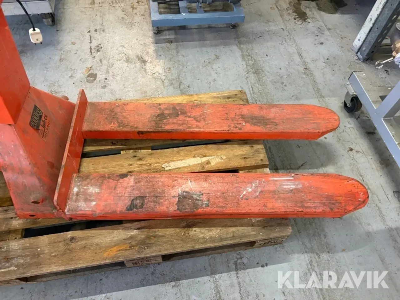 Billede 5 - Palleløfter GS ISO9001 - med vægt