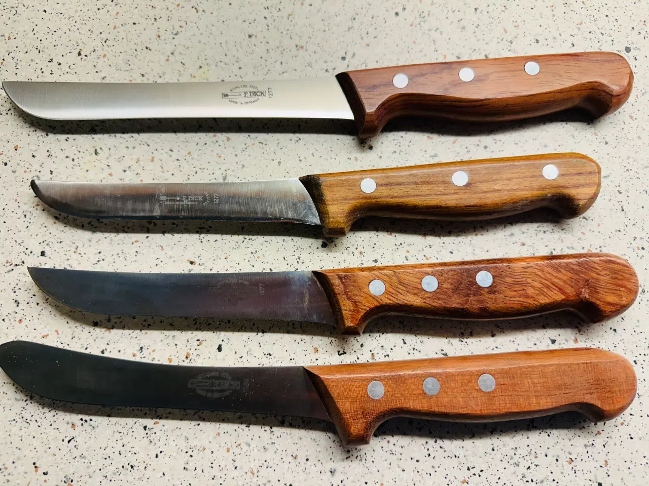Billede 1 - 4 stk kokkeknive F.Dick