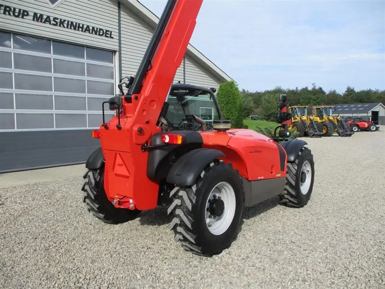 Billede 15 - Manitou MT932 Comfort Dansk maskine, med hydrauliske pallegafler.