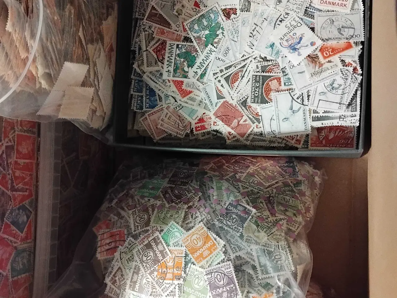Billede 3 - Danske frimærker