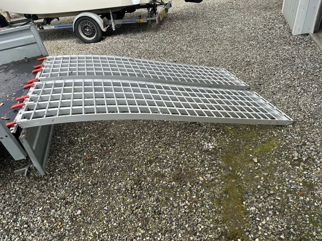 Billede 3 - Alu ramper/trailer ramper 2 stk. Nye