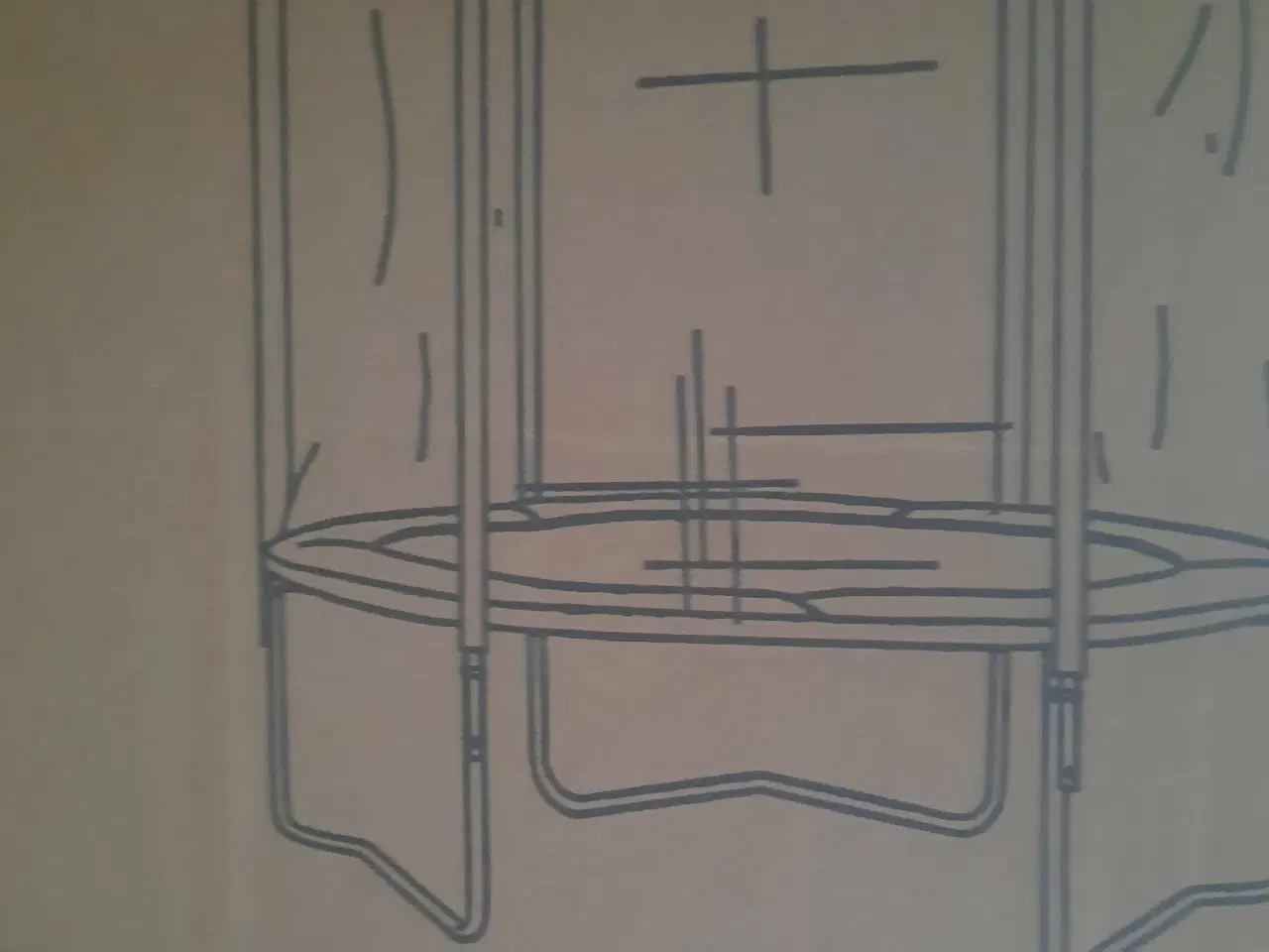 Billede 1 - Sikkerhedsnet til trampolin Ø 305