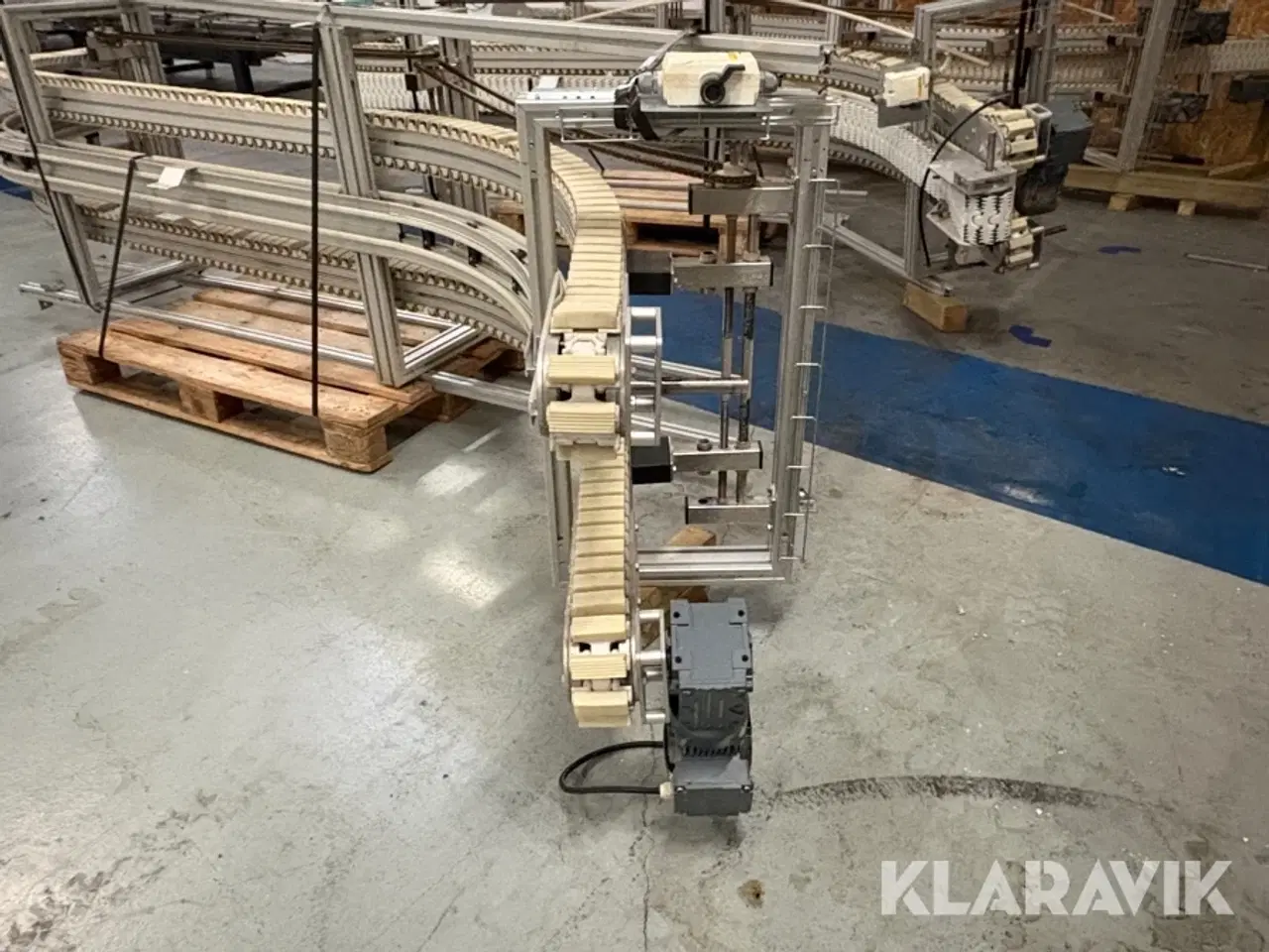 Billede 3 - Stort lot kædetransportør-system Carry-Line