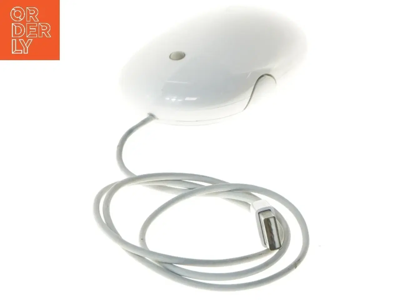 Billede 2 - Apple mus med USB kabel fra Apple (str. 11,5 cm)