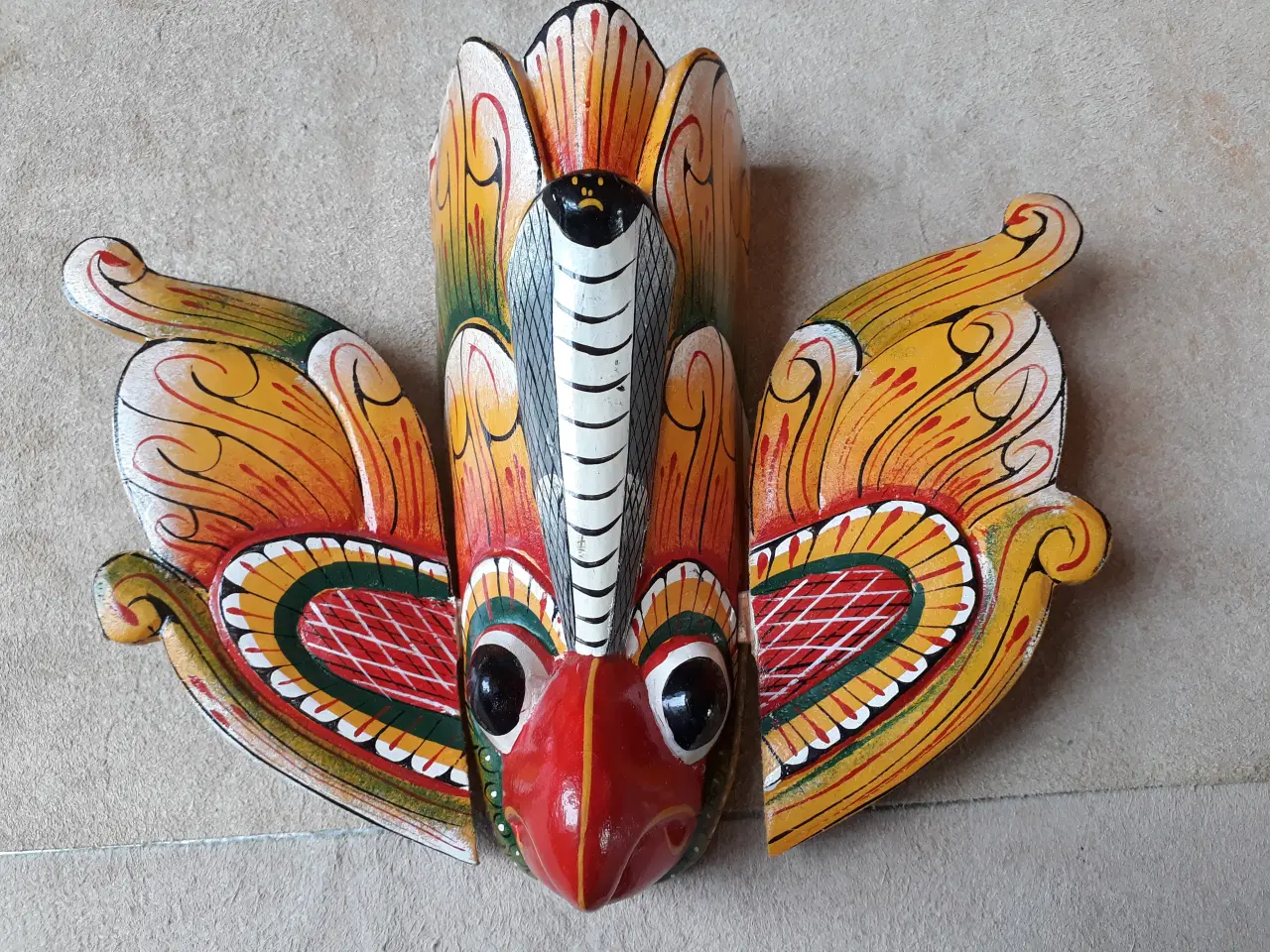 Billede 3 - 2 Træ Masker 