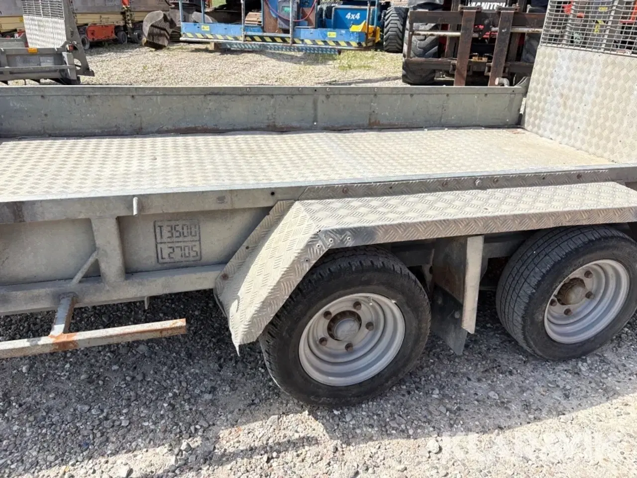 Billede 7 - Maskintrailer 2 akslet IFOR Williams GP 126-R