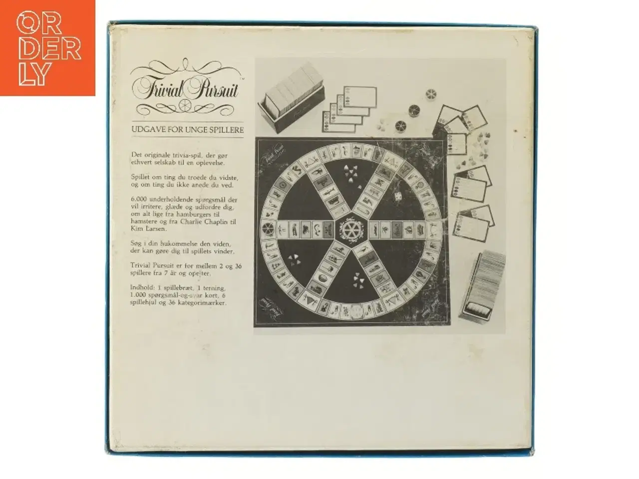Billede 2 - Trivial Pursuit brætspil fra Trivial Pursuit (str. 27x27 cm)