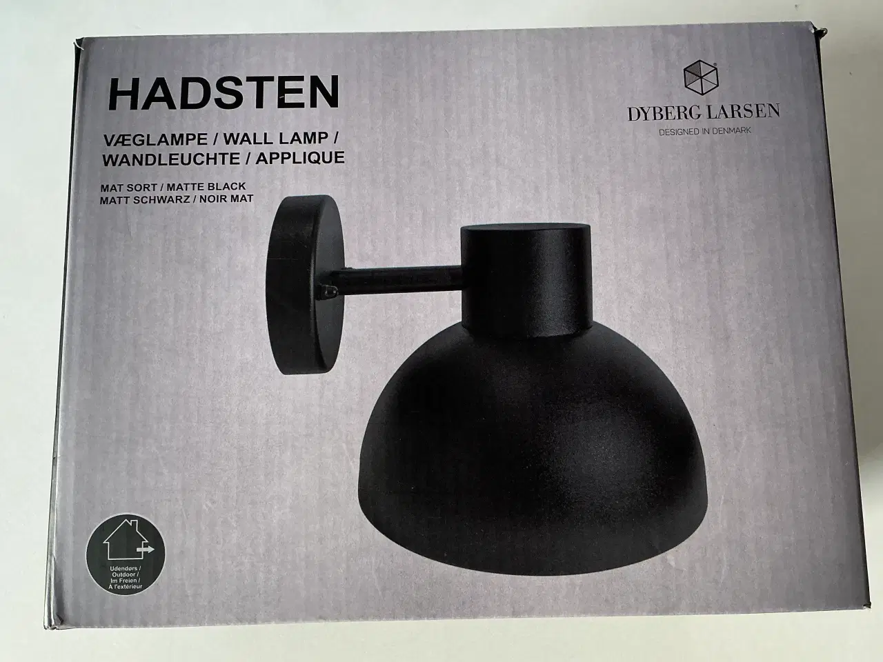 Billede 1 - Udendørs Hadsten lampe 