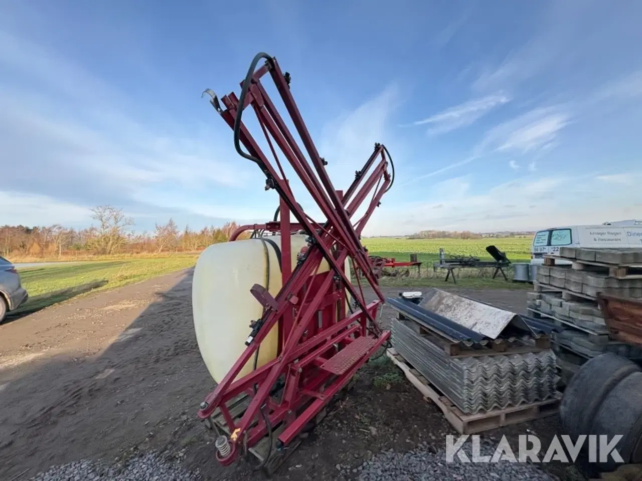 Billede 3 - Sprøjte Hardi 1000 liters 12 Meters