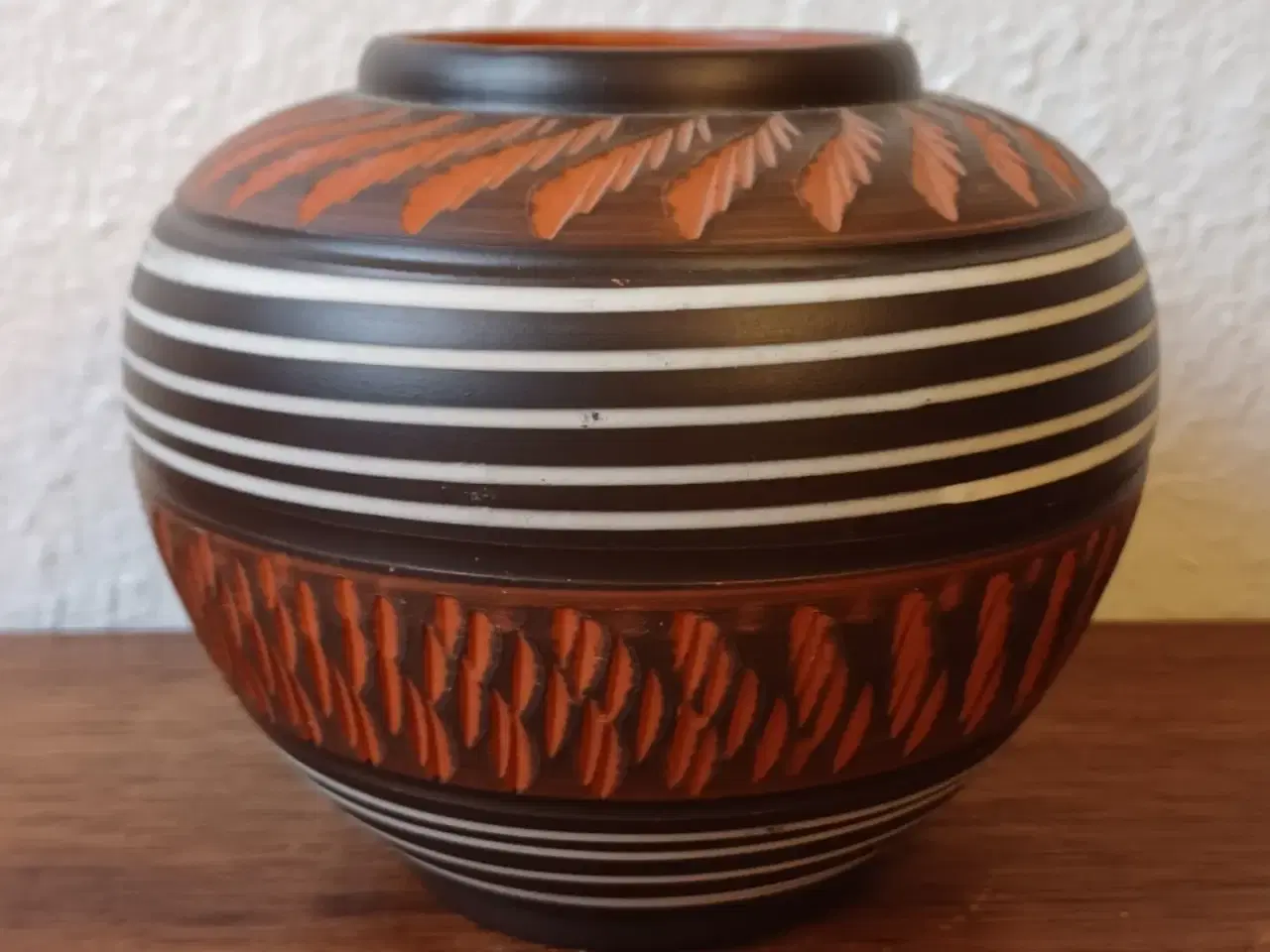 Billede 1 - Retro Vase. AKRU - Klinker Keramik.