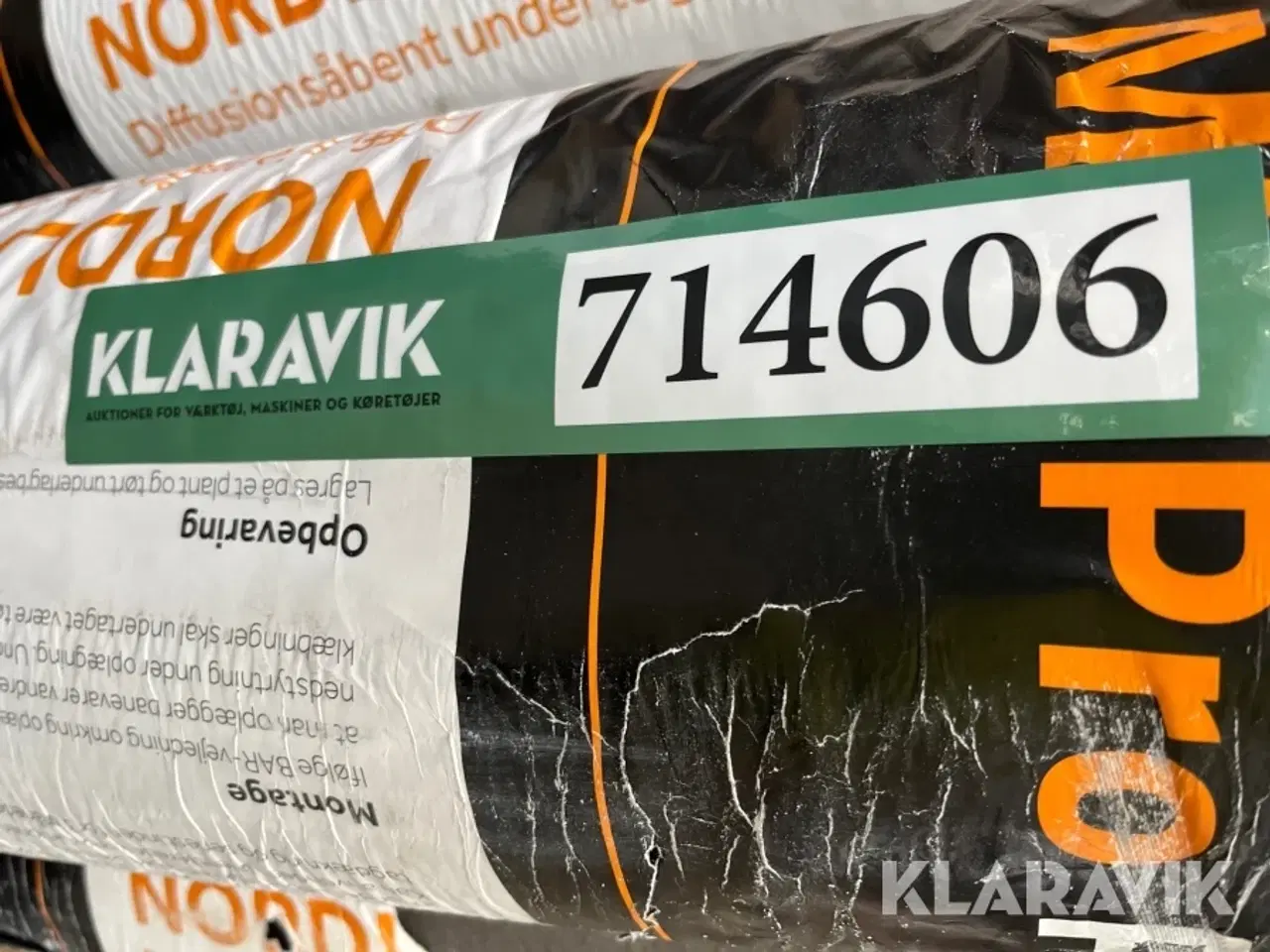 Billede 9 - LOT: Undertag Nordland MH Pro PLUS diffusions åben - 50 ruller