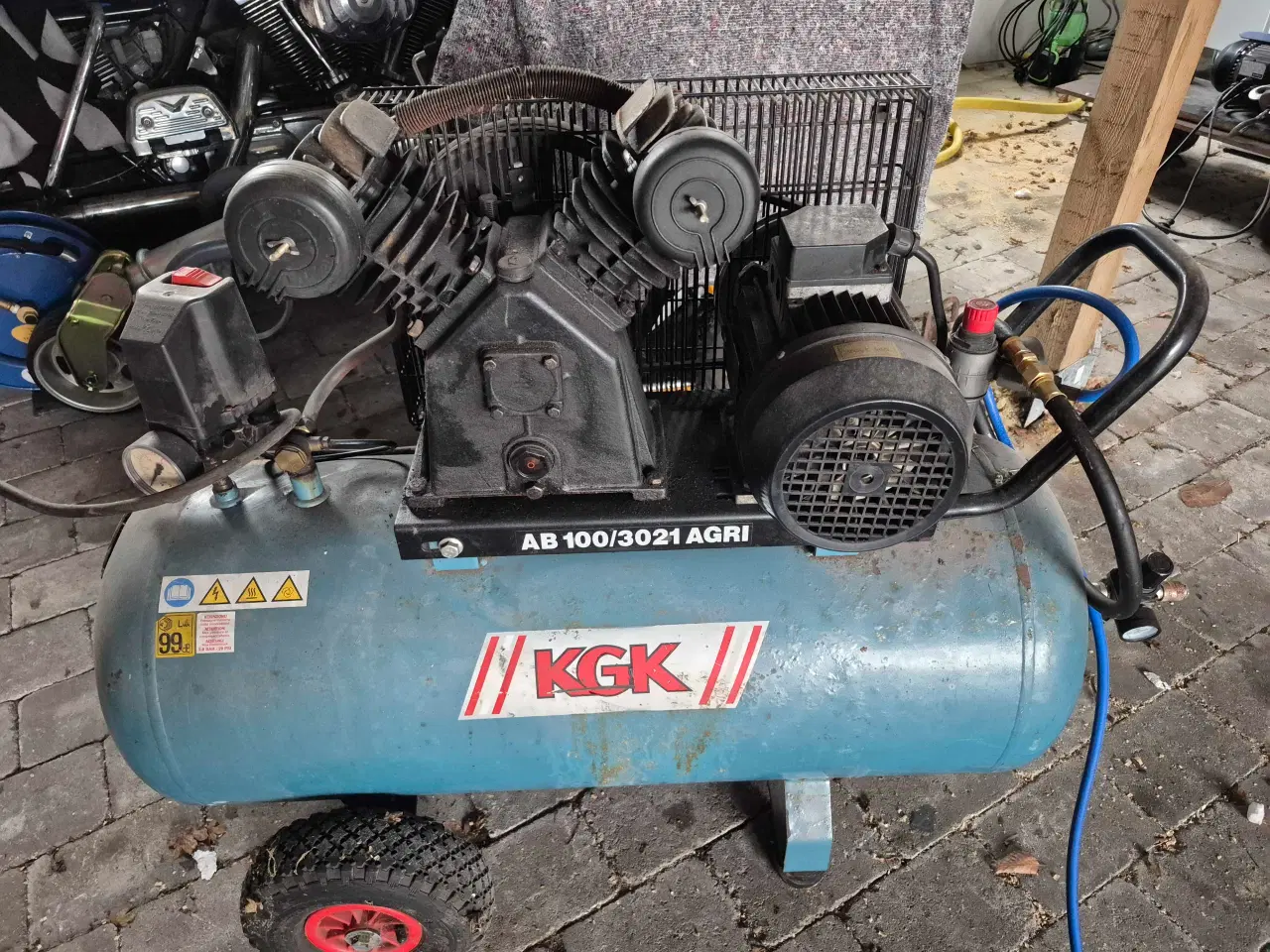 Billede 5 - KGK kompressor 2 cyl. 400 v